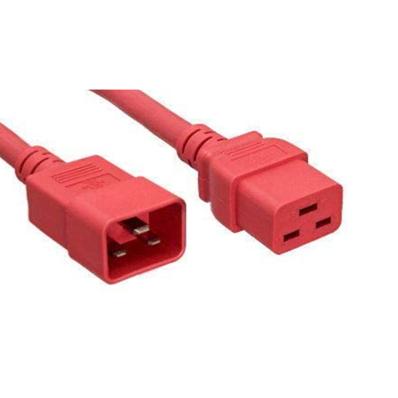 推荐IE320 C19C2A0 SJ 3T*1C4WG 1/ 250V 美标认证红色电源线