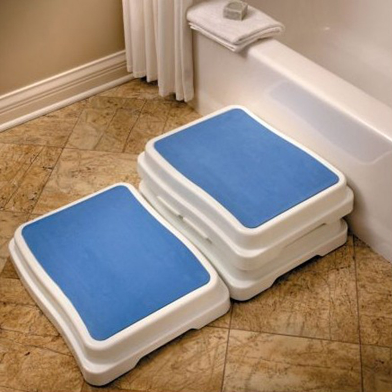 浴室踏梯浴缸垫高脚凳老r人卫生间老年人洗手间防滑脚踏板踏步梯