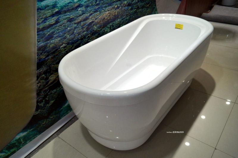 定制独立浴缸d椭圆形独立浴盆保温浴缸家用小浴缸日式小户型