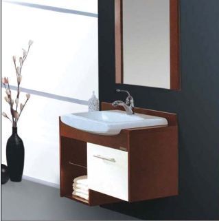 新品欧式美式木浴室柜 实木浴柜 洗脸盆柜 洗手盆柜TX272
