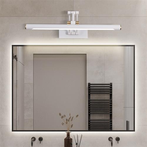 速发led镜前灯卫生间镜柜专用免打孔防水现代简约洗脸盆浴室柜顶