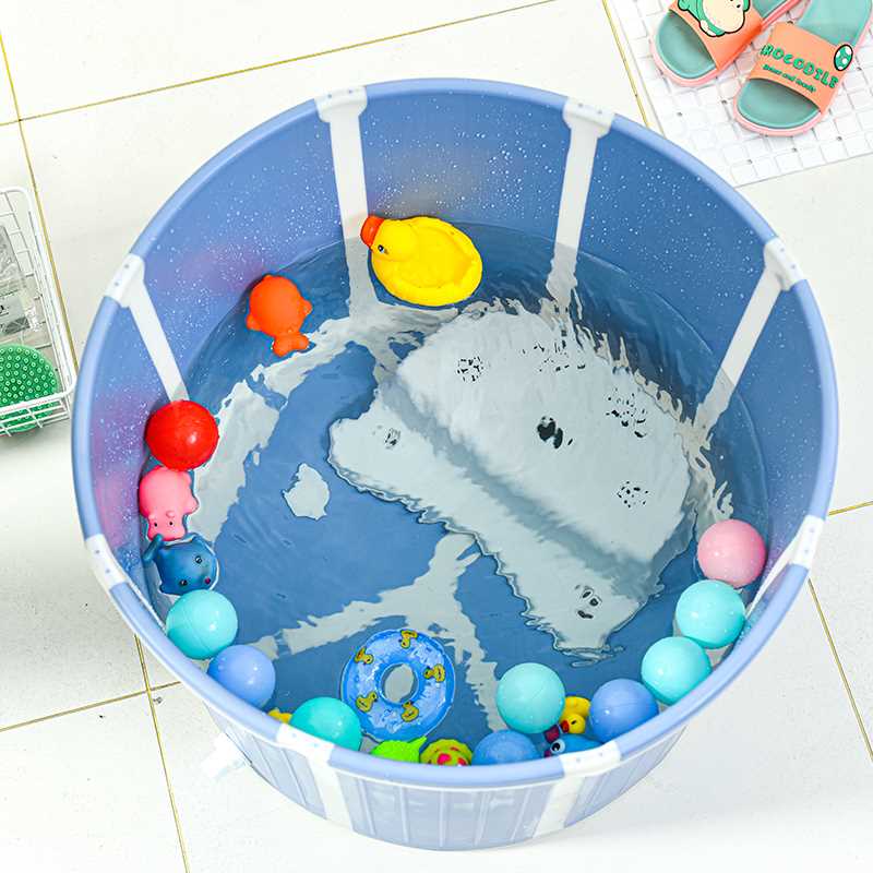 厂家泡澡桶塑料可折叠免安装沐浴洗澡桶家用浴缸洗澡盆坐浴盆儿童
