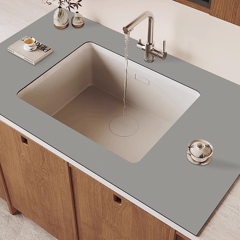 满铺厨房台面沥水垫硅藻泥速干水龙头吸水垫洗手池水槽桌面可定制