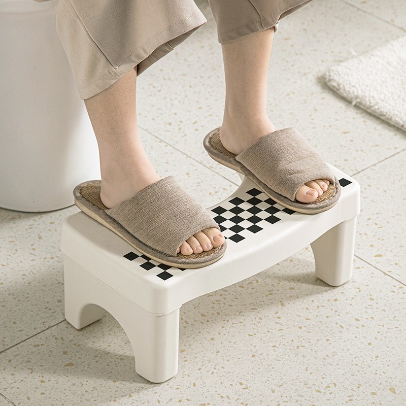 奶油风马桶凳家用脚蹬坐便器神器助力厕所卫生间马桶垫脚脚踏儿童