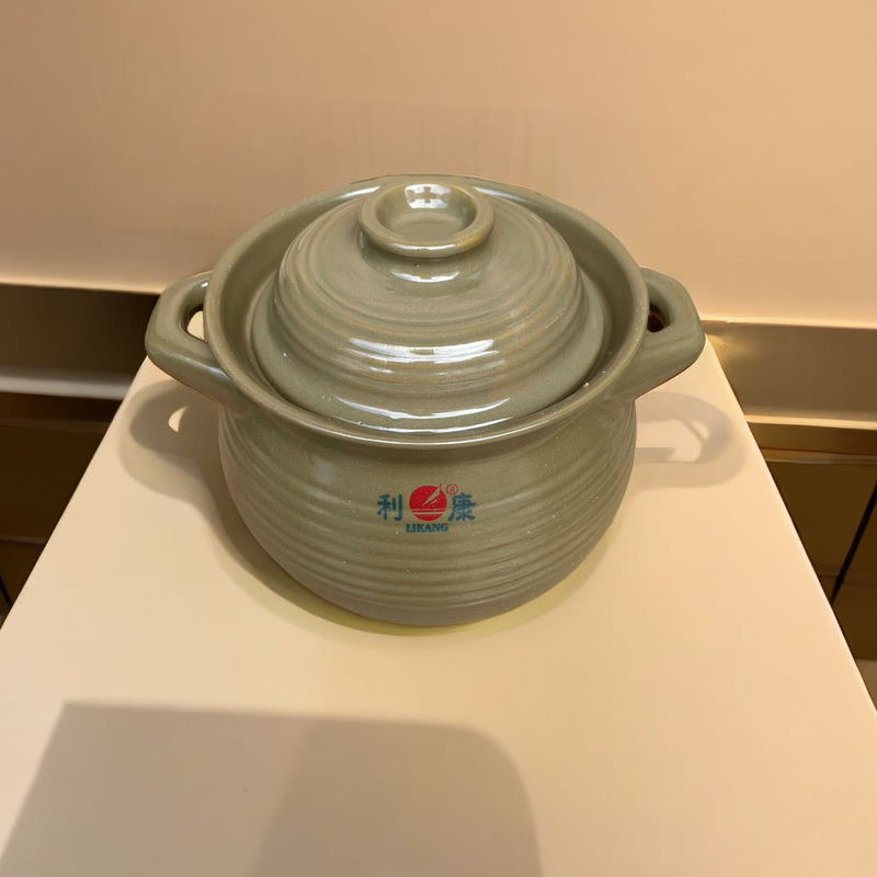 利康砂锅炖锅陶瓷煲汤煎药耐高温家用明火煲汤特大号容量14升包邮