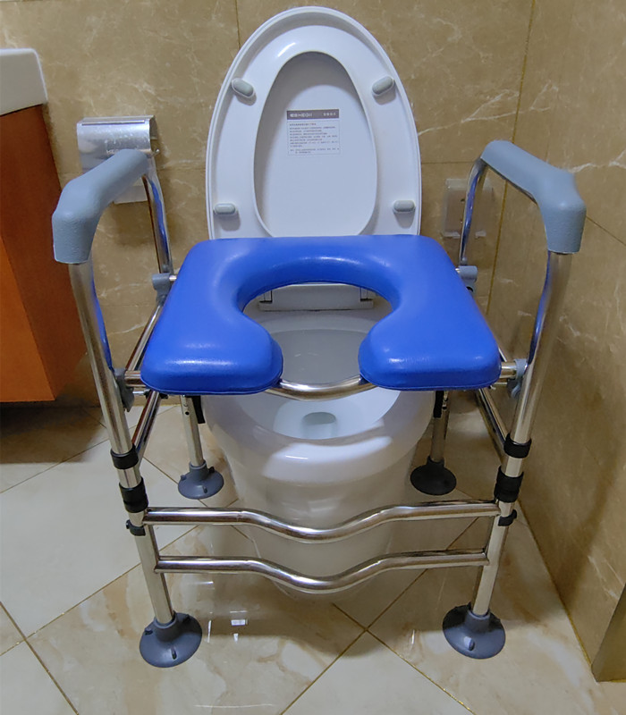 马桶增高器老人移动坐便器架子残疾人加高凳坐便椅升高垫家用扶手