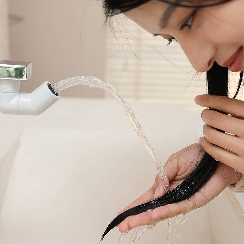 万向水龙头洗手盆防溅延伸器洗脸盆可旋转小水嘴洗漱台加长起泡器