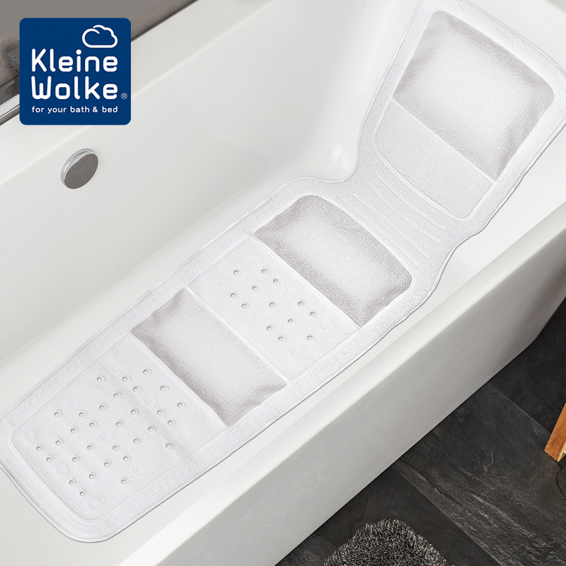 Kleine Wolke进口浴缸防滑垫洗澡垫浴盆内专用头枕靠枕泡澡靠垫子