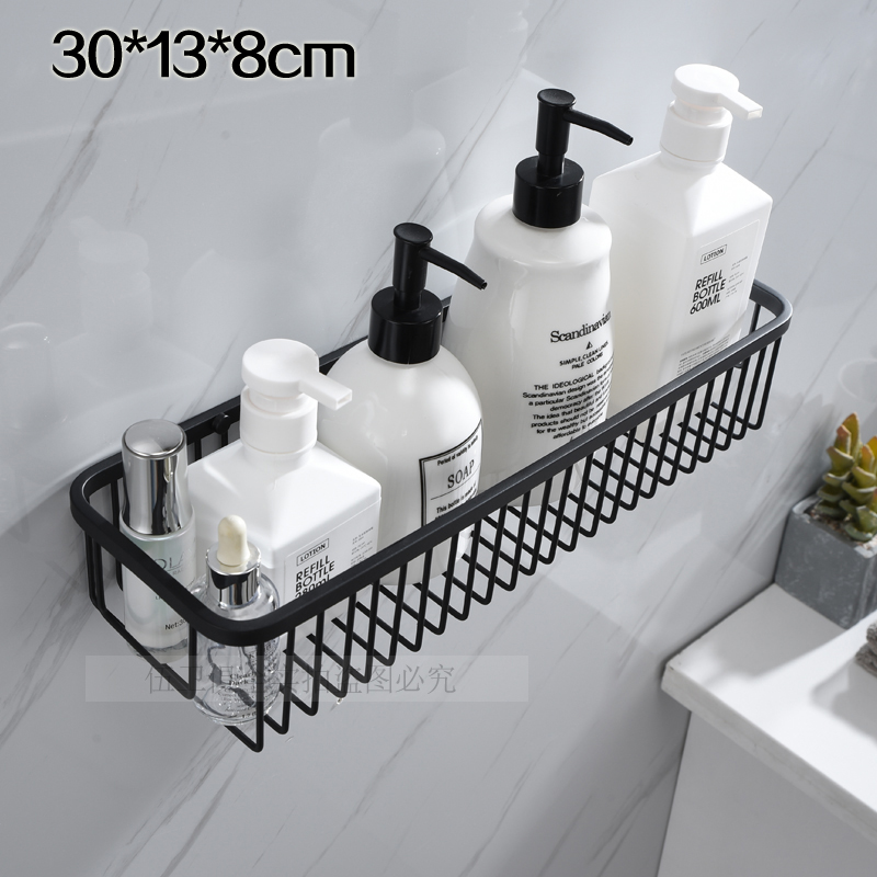新款新款德国304不锈钢电镀黑色浴巾架浴室挂毛巾架卫生间置物架