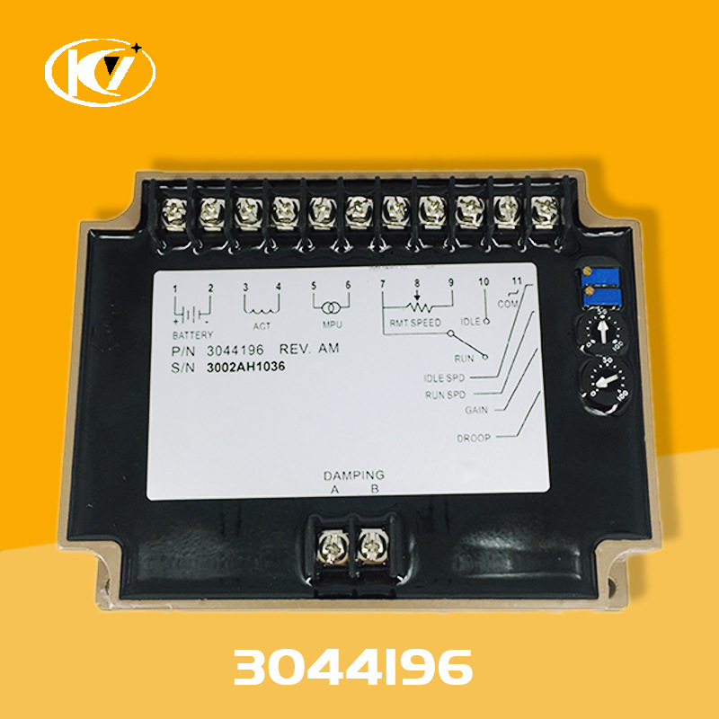 柴油发电机组配件调速器3044196 缓启动控制模块远程速度调速板