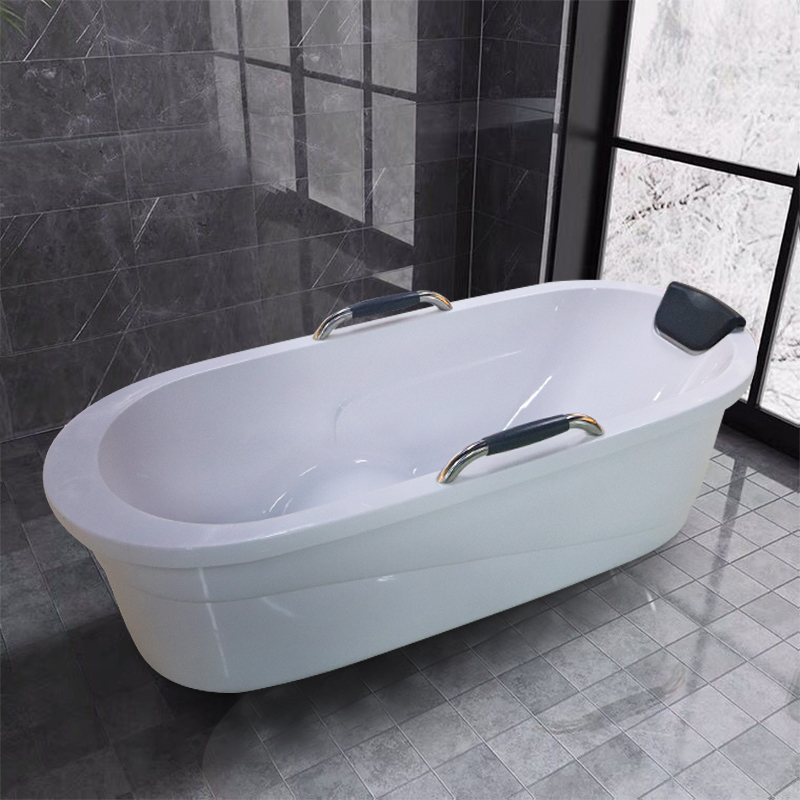 亚克力浴缸一体式可移动家用泡澡小户型单人卫生间成人独立浴桶盆