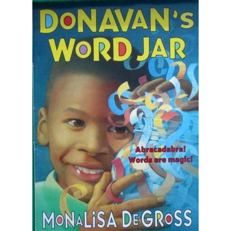 Donavan's Word Jar (PB) by Monalisa DeGross平装ScholasticDonavan 的词 Jar (PB)