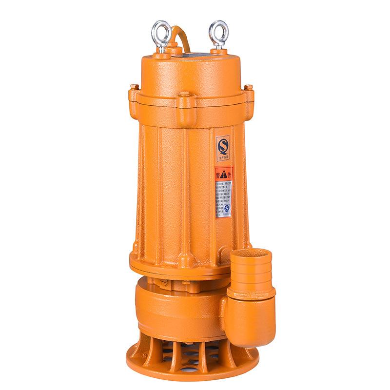 50WQ10-15-1.1千瓦农业用灌溉潜水抽水机轻型排污泵潜污水泵380V
