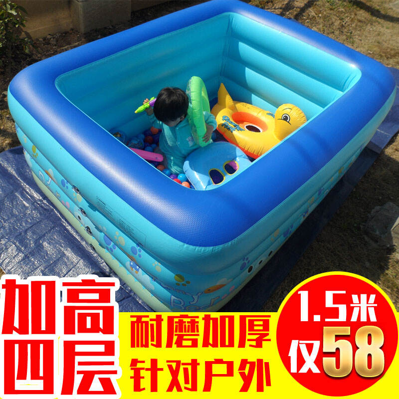 a充气浴a盆折叠浴缸W加厚加大泡澡水池家用游泳池大人简易波波池