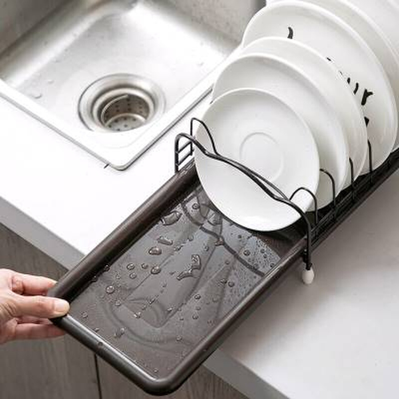 厨房水槽置物架台面碗盘收纳洗碗架子水池放碗碟碗架多功能沥水架