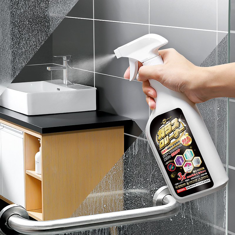 日本浴室清洁剂玻璃卫浴除水垢清洗瓷砖强力卫生间浴缸水渍清除垢
