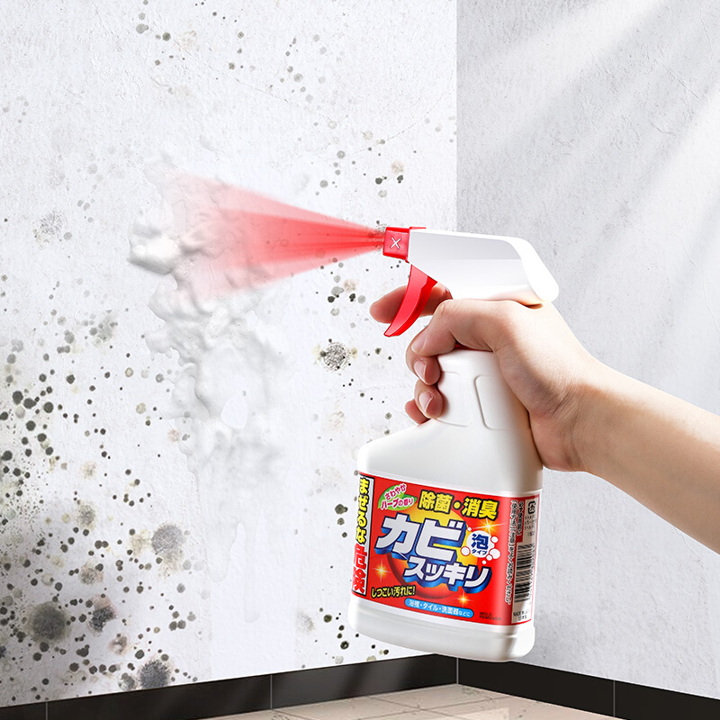 日本浴室清洁剂除霉剂瓷砖去污剂浴缸水垢卫浴除霉防霉剂墙体