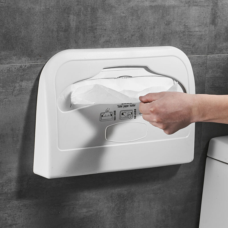 卫生间厕所马桶坐垫纸盒一次性抽纸盒厕板坐便器纸巾架垫圈免打孔