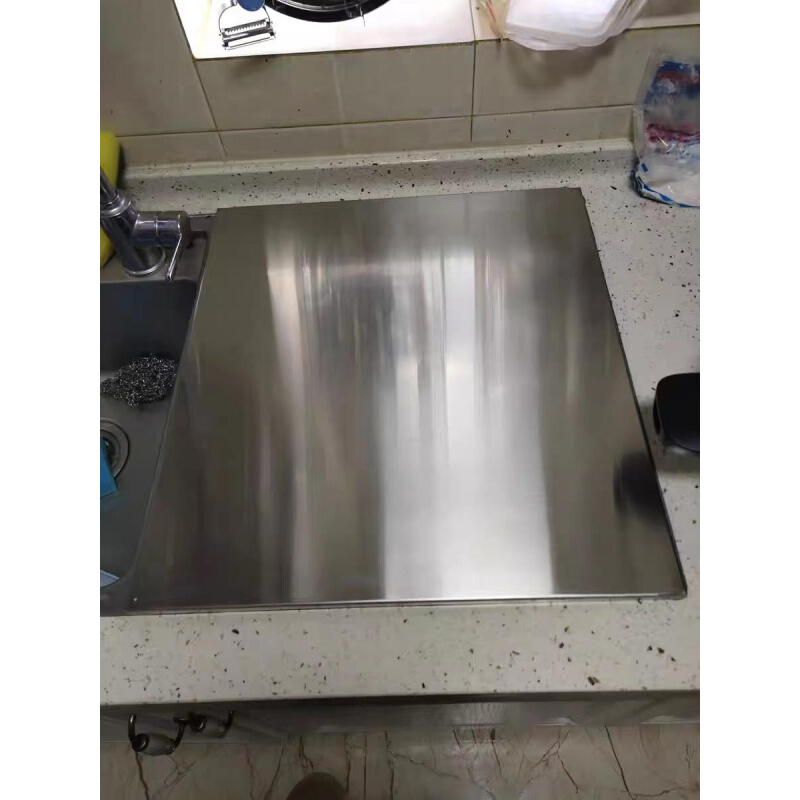 定制不锈钢水槽上的盖板自动洗碗机防水专用盖板罩厨房置物架