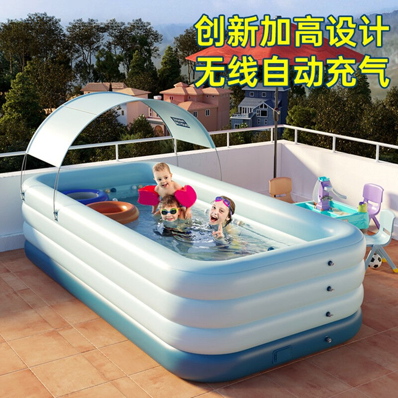 梦多福游泳池成人家用大充气游泳池成人室内浴缸泳池洗澡盆大型夹