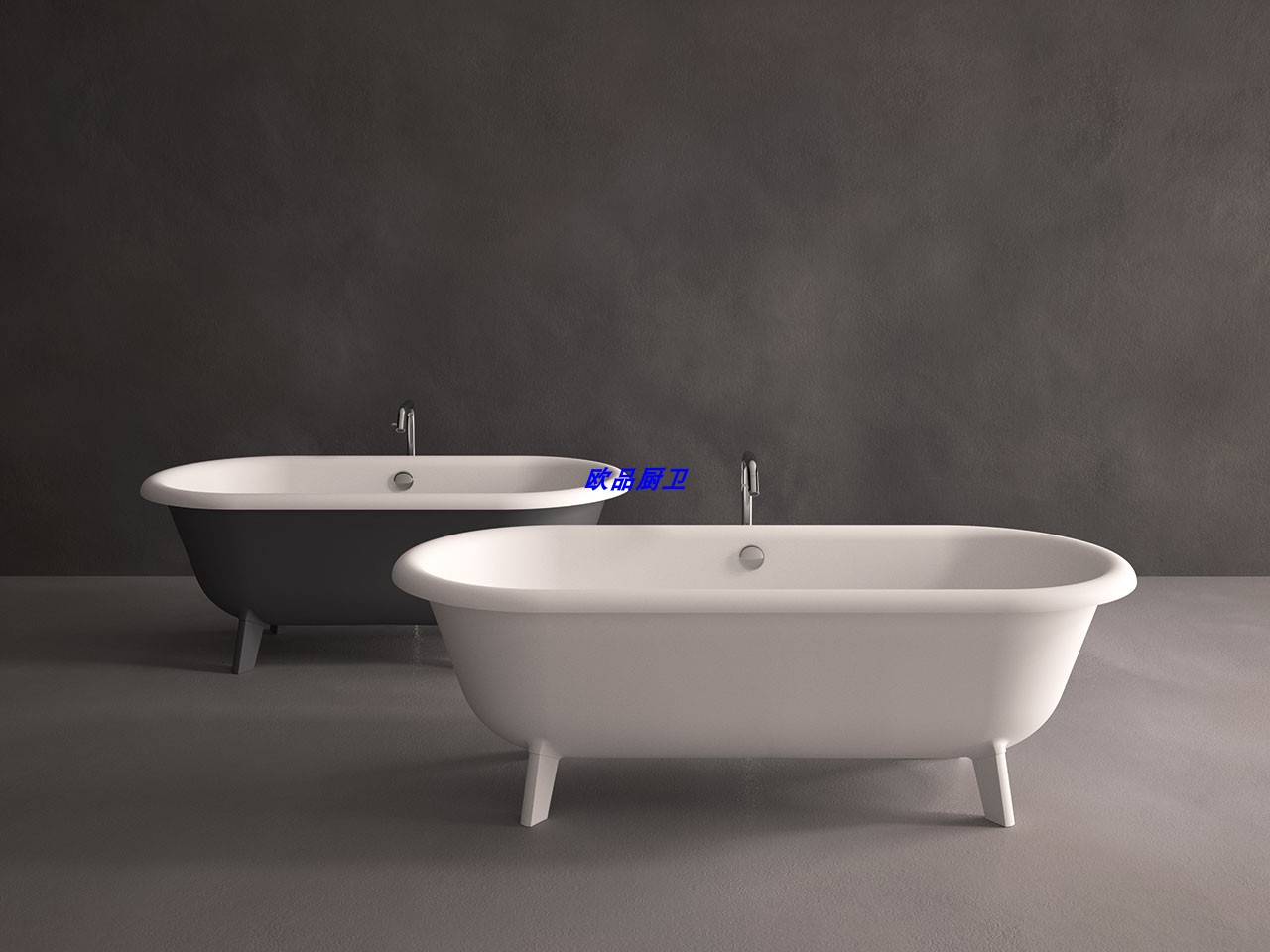 意大利agape OTTOCENTO欧式独立式浴缸AVAS0967 AVAS0969 155cm