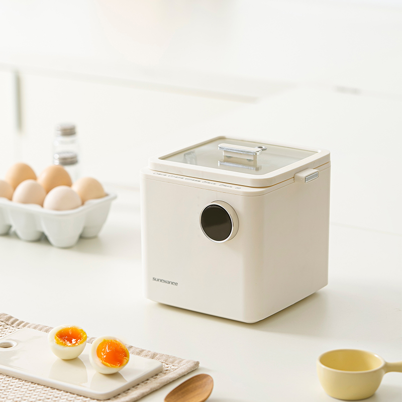 多功能家用款蒸蛋器小型自动智能早餐机溏心蛋煮蛋神器定时隔水炖