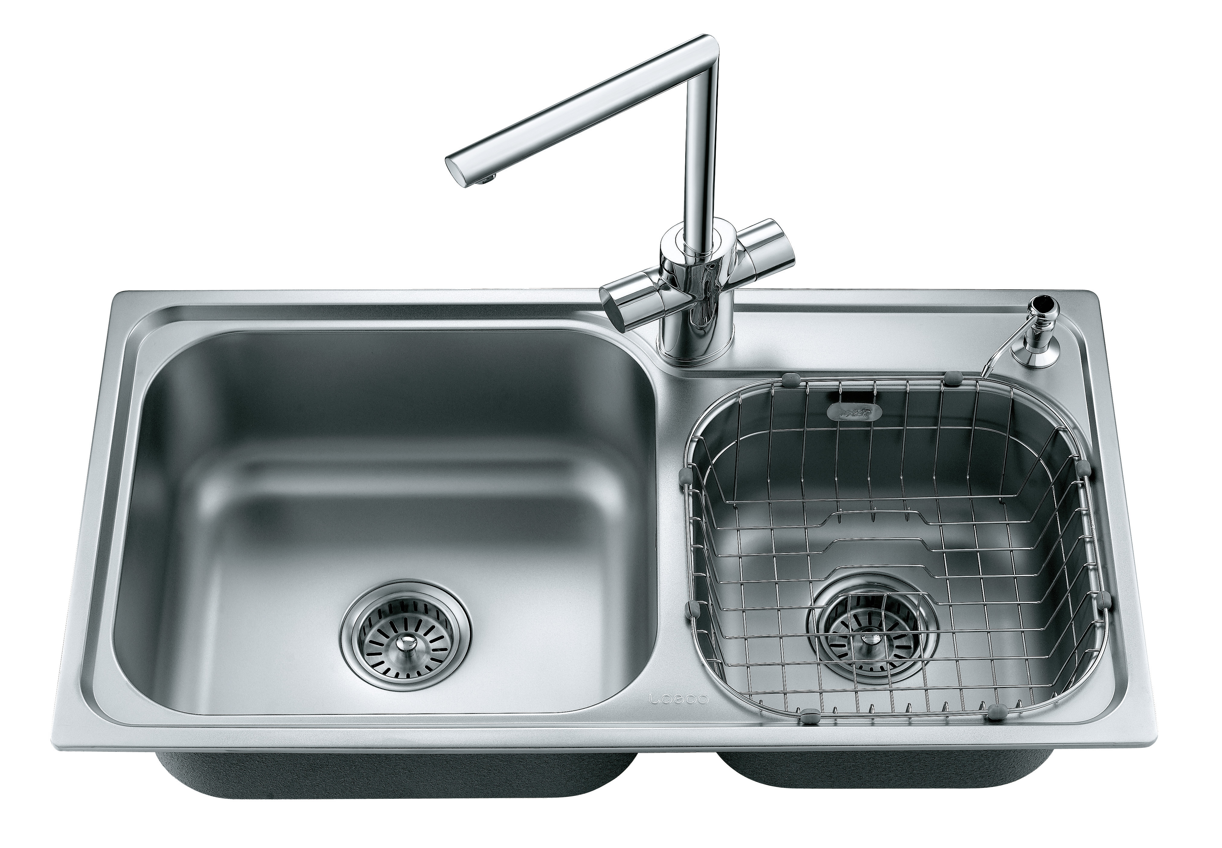乐谷卫浴，304不锈钢水槽厨房水槽，洗菜池，洗菜盆，