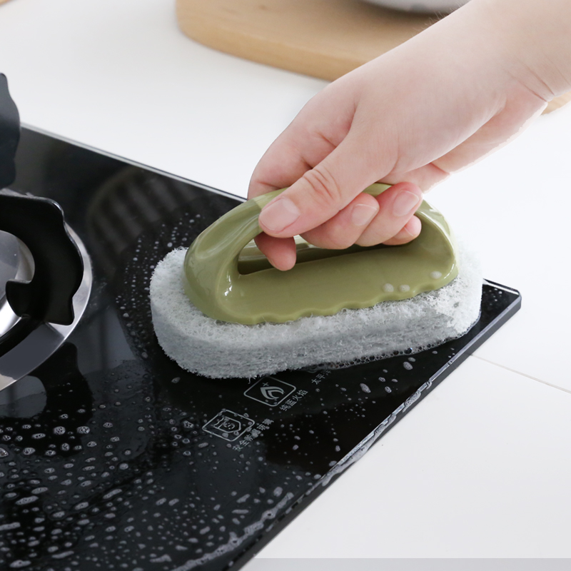 刷清洁刷去污浴缸瓷砖厨房洗锅神器洗碗水池刷海绵擦魔力块百洁布