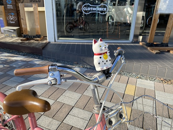现货日本 tokyobike车铃 招财猫小布车铃配件 骑行安全自行车铃铛