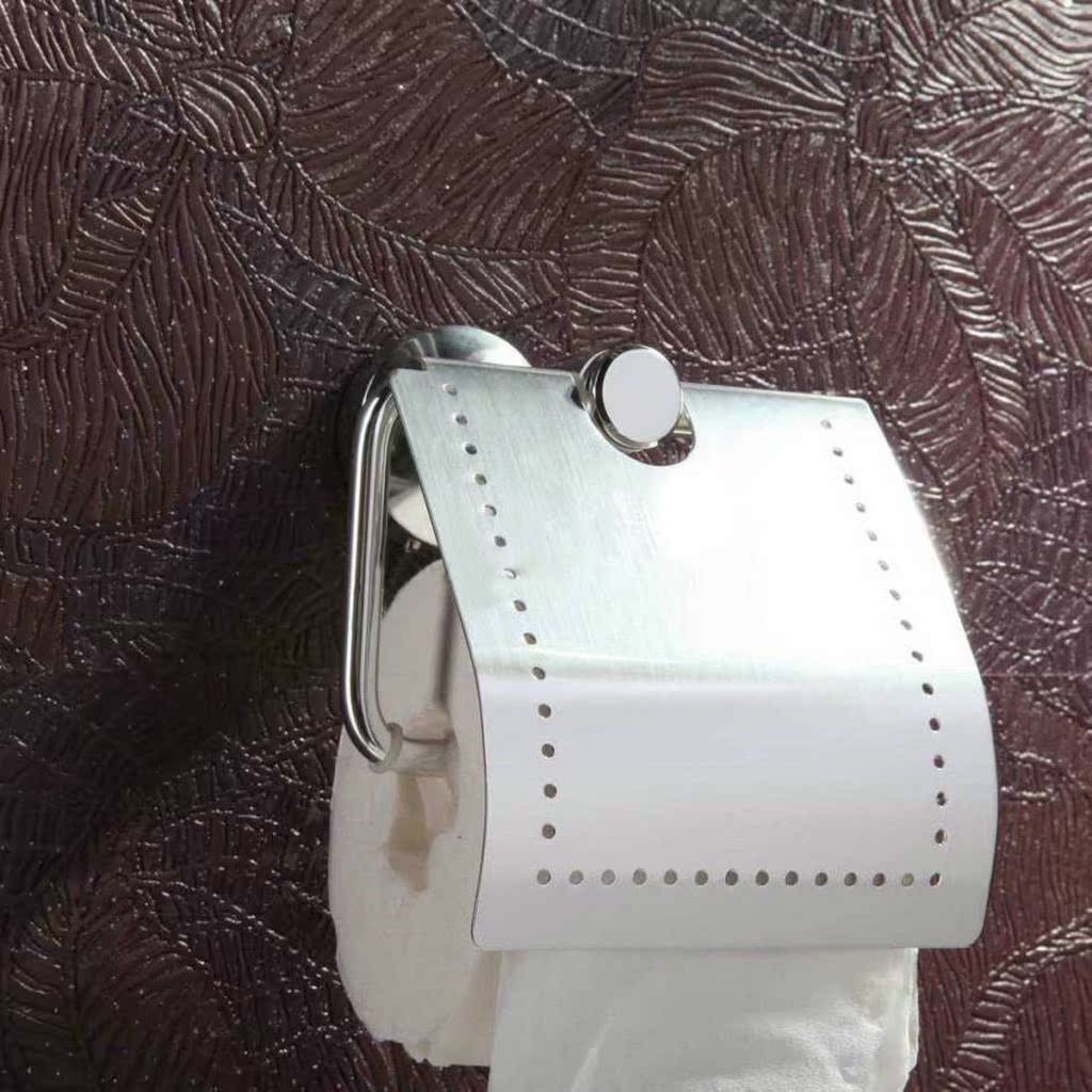 卡贝卫浴 太空铝浴室纸巾架 卫生间手纸架· 厕纸盒