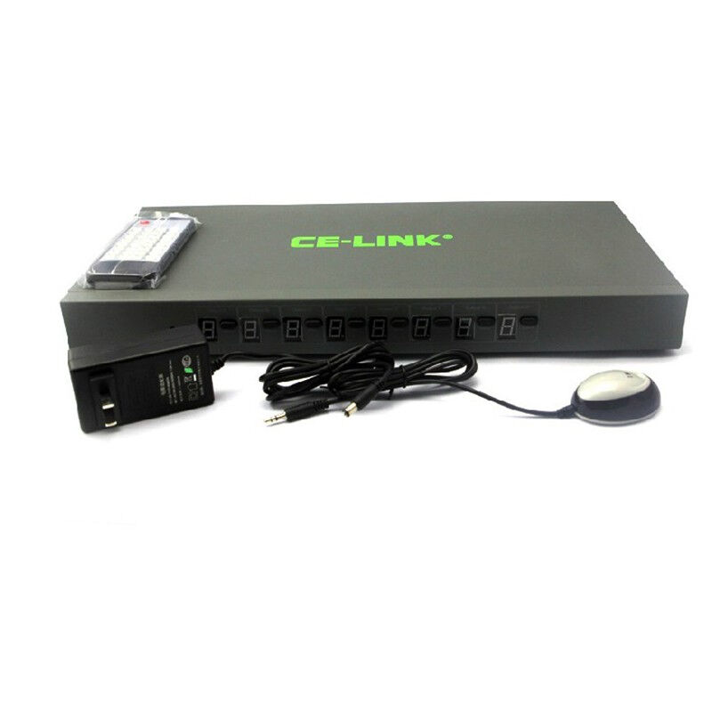 CE-LINK4089VGA切换器8进8出八进八出矩阵影片分配器500HZ带独立