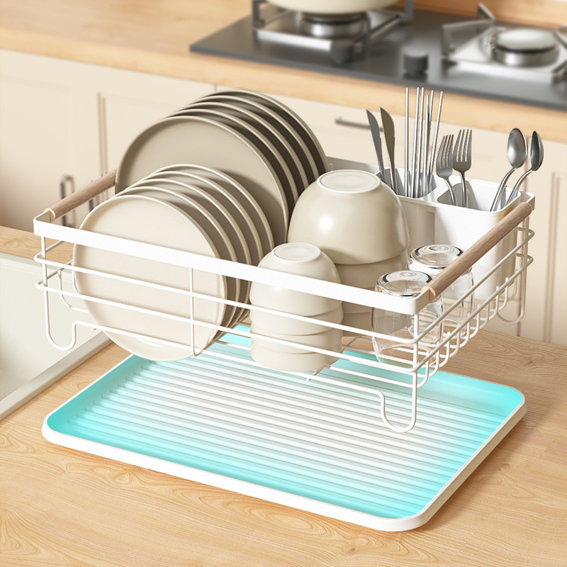 沥水碗架厨房碗碟架沥水架沥碗架家用放碟架水槽置U物架碗筷滤水