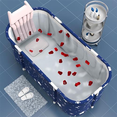 泡澡桶大人折叠婴儿童游泳池浴缸家用双人盆沐浴成人全身洗澡神器
