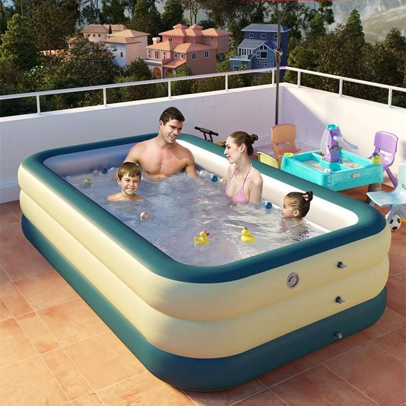 速发充气浴缸泳池成人家用可摺叠易收纳恒温加厚全身泡澡桶室内游