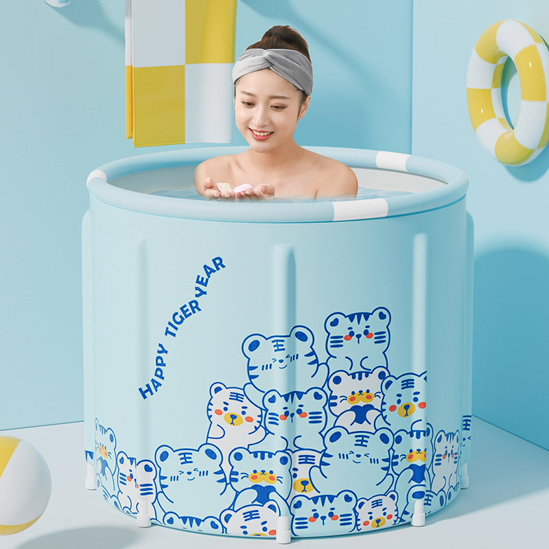 泡澡桶大人折叠洗澡桶浴缸家用全身成人儿童宝宝婴儿沐浴桶洗澡盆
