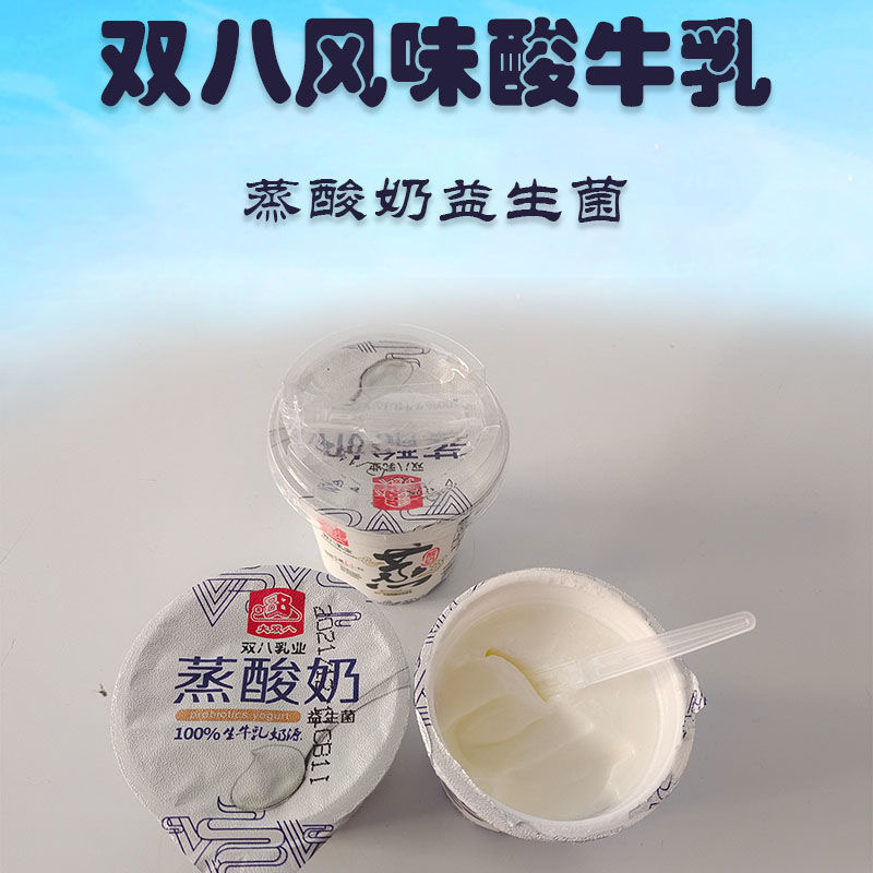 大双八蒸酸奶160g/杯辽宁锦州特产老酸奶原味酸奶低温发酵乳