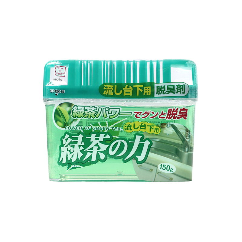 日本除臭剂橱柜去味剂芳香剂 水槽台下消臭剂室内固体空气清新剂