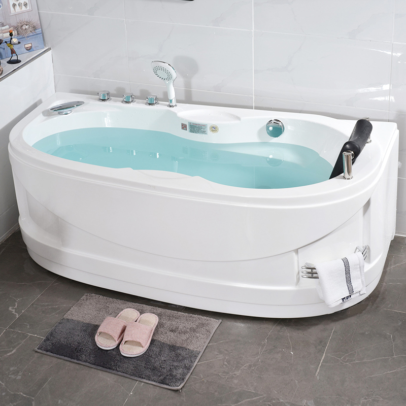 急速发货家用恒温加热按摩浴缸亚克力浴缸日式深泡浴池独立式浴盆