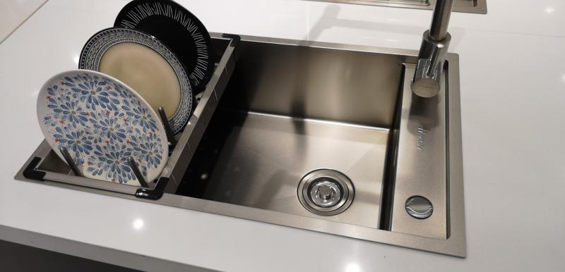 MENTALY蒙特立厨房不锈钢手工水槽 单槽双槽洗菜盆洗菜池洗碗池
