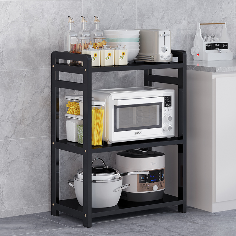 多功能厨房水槽置物架台面调料品多层收纳架家用微波炉架烤箱架子