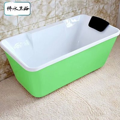 浴缸小户型卫生间小型简易欧式家庭成人家用全身老人家用小户型新