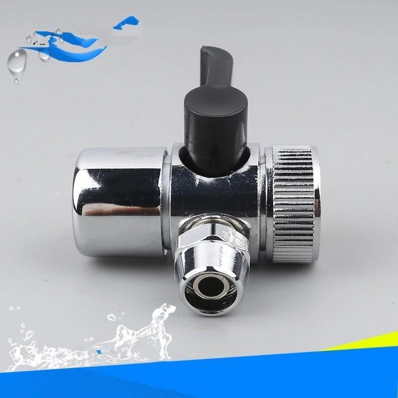 单切阀分水器净水器配件转换接头水龙头切换阀台式净水器2至4分管