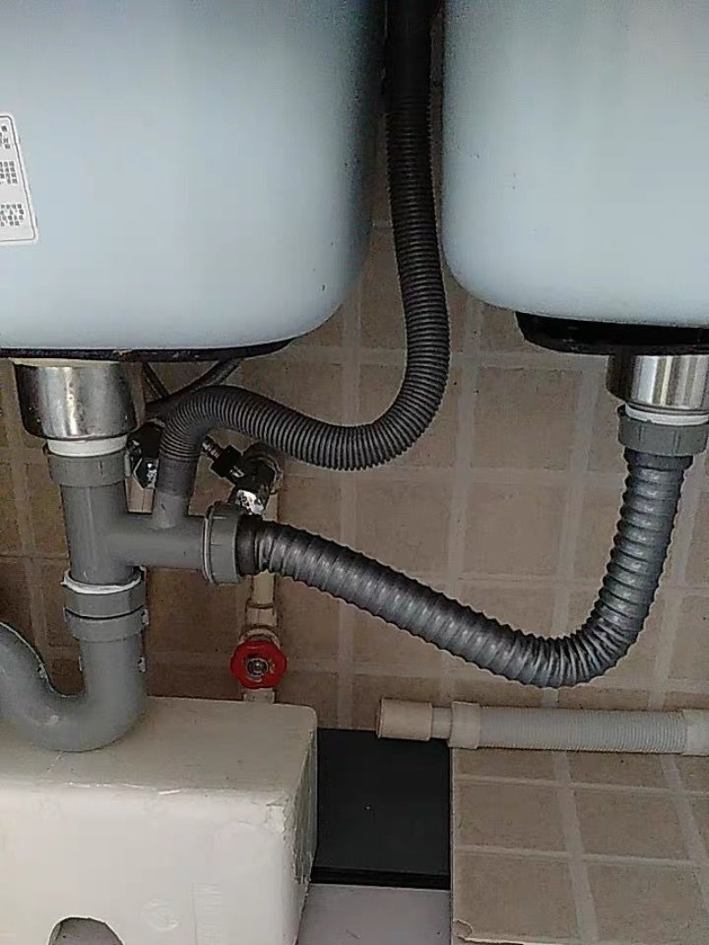 水池排水管子防臭下水管厨房双槽下水管道洗菜盆下水器洗碗池水槽