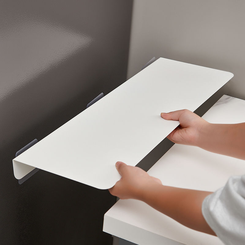 浴缸缝隙挡板厨房台面延长板夹缝板墙上免打孔收纳架置物架桌面窄