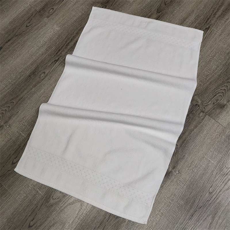 酒店家用纯色简约地垫 外贸白色双面线圈 通用厨房卫浴脚垫 微瑕