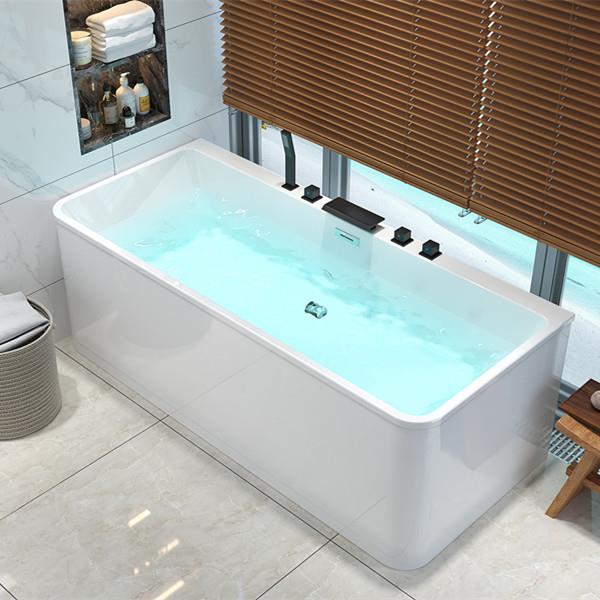 浴缸成人家用冲浪保温恒温浴缸小户型按摩独立式亚克力浴缸家用缸