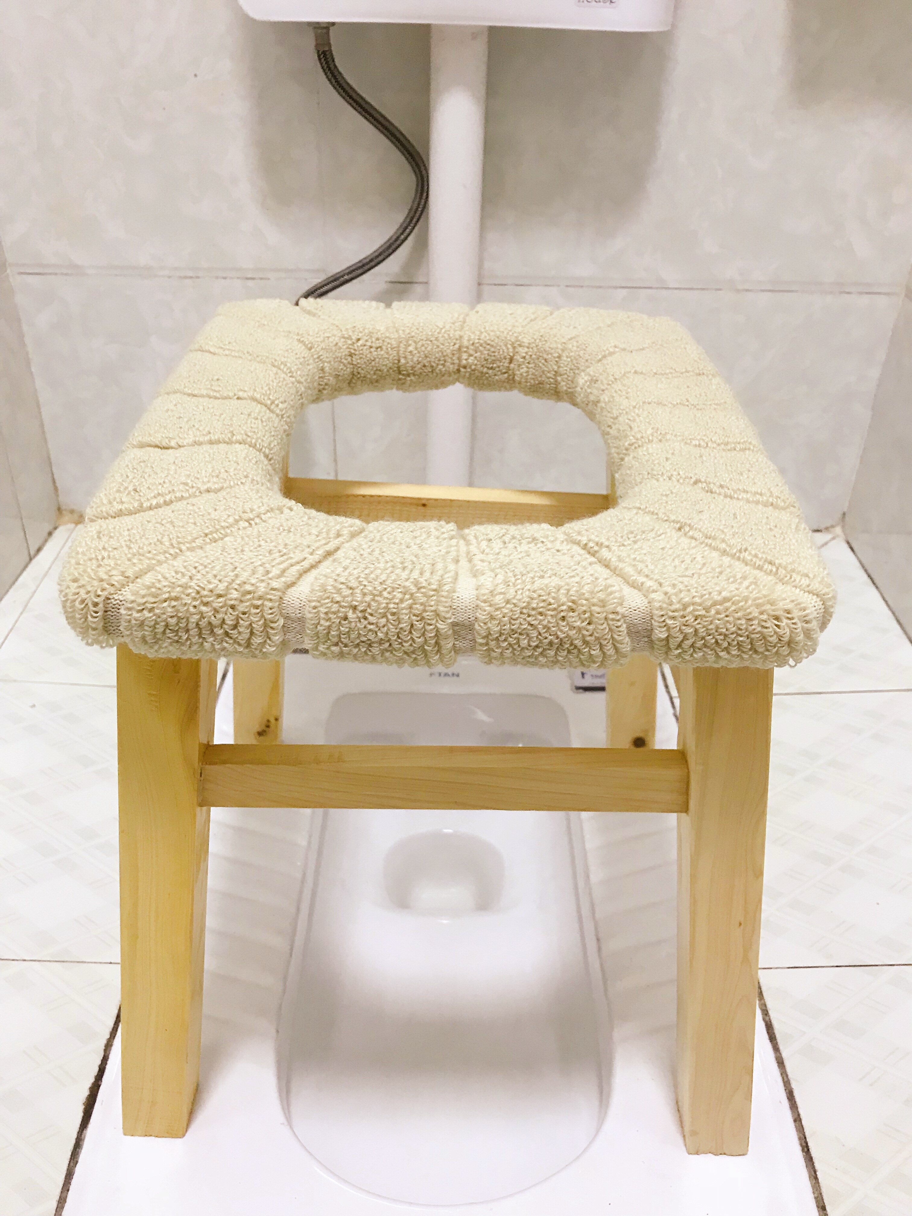 老年人马桶坐便椅农村用加固大便器孕妇家用蹲坑神器如厕椅便携凳