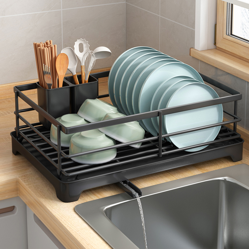 碗架家用2023新款厨房碗碟碗筷收纳架水槽置物架台面盘子盒沥水架