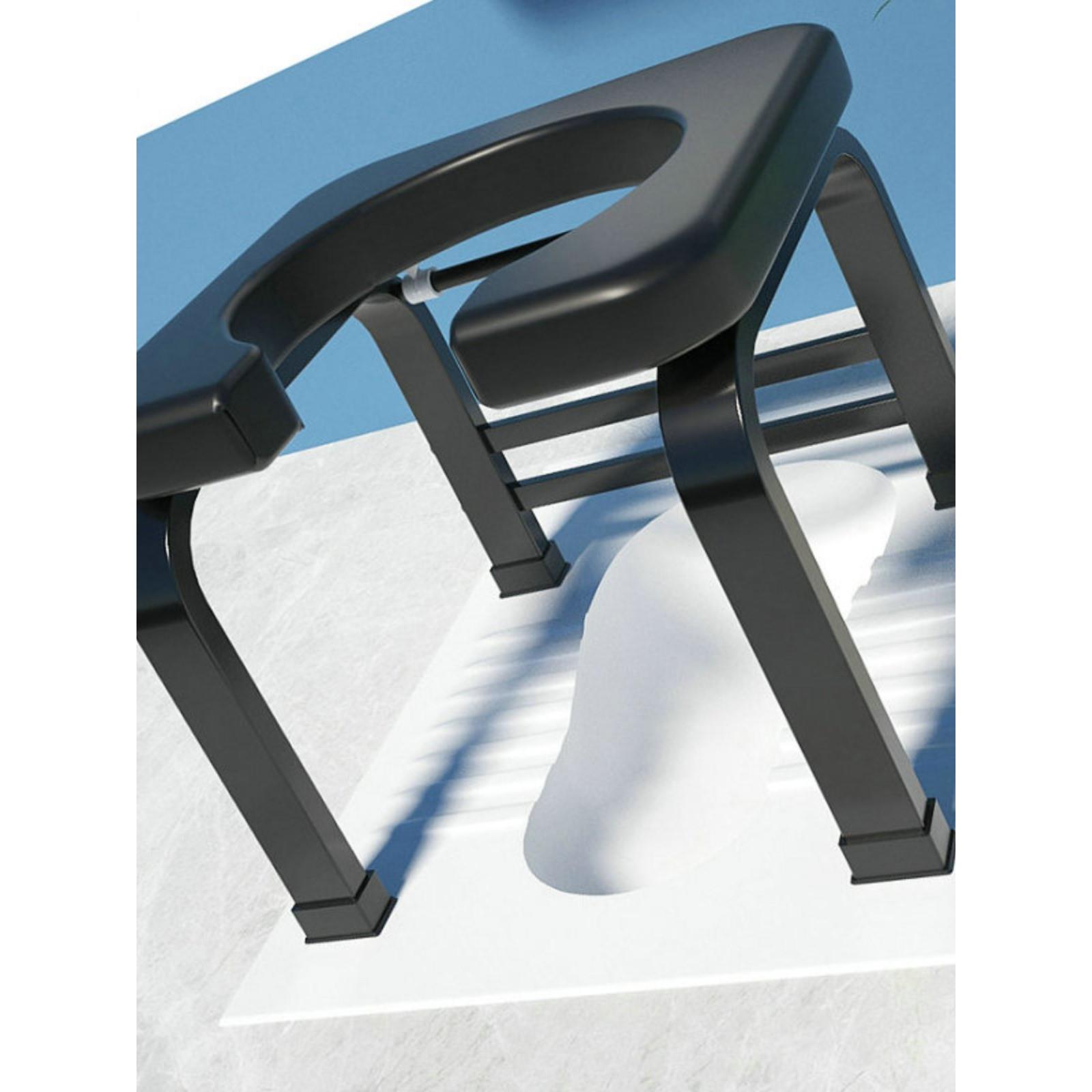 不可折叠坐便椅老人孕妇蹲便器改坐便器马桶加固防滑可移动坐便凳