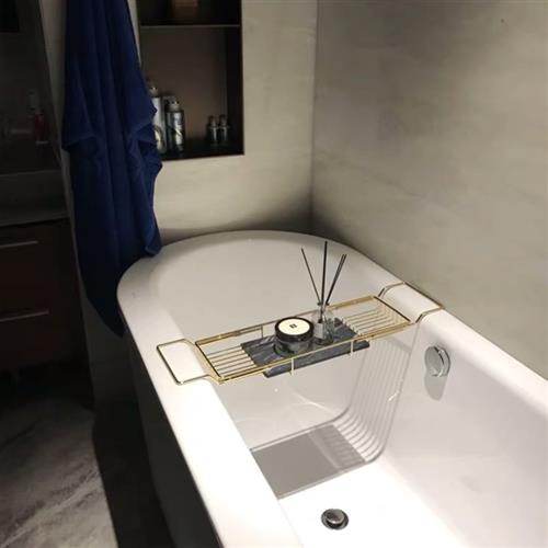 浴缸架伸缩浴室置物架防滑多功能卫生间架子泡澡支架浴缸置物架板